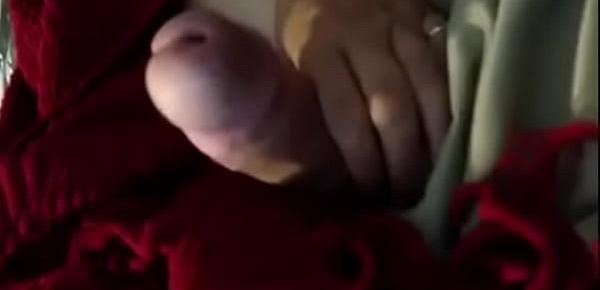  my friends mom plays with my cock as her son is sleeping on the sofa